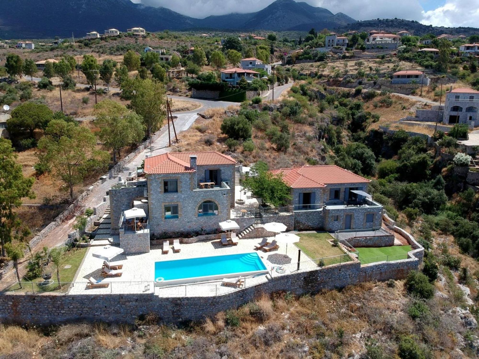 Elsa Villa By Elrin Villas Mani Neokhorion  Экстерьер фото